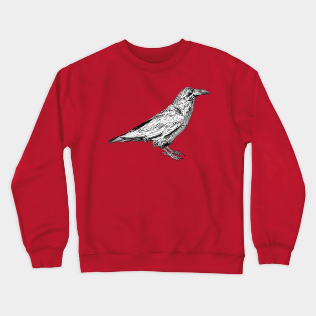 Raven Crewneck Sweatshirt by dalyndigaital2@gmail.com